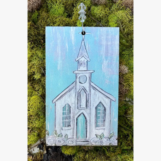 Easter Basket Tags & Wreath Attachments: Aqua Church