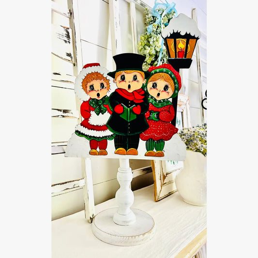 Seasonal & Everyday Toppers: Vintage Carolers