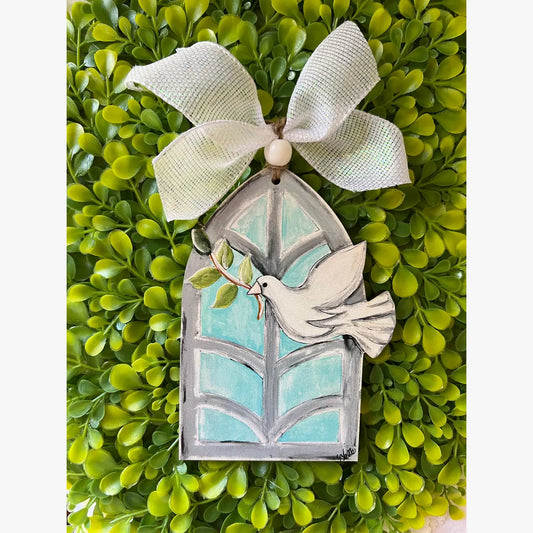 Easter Basket Tags & Wreath Attachments: Dove