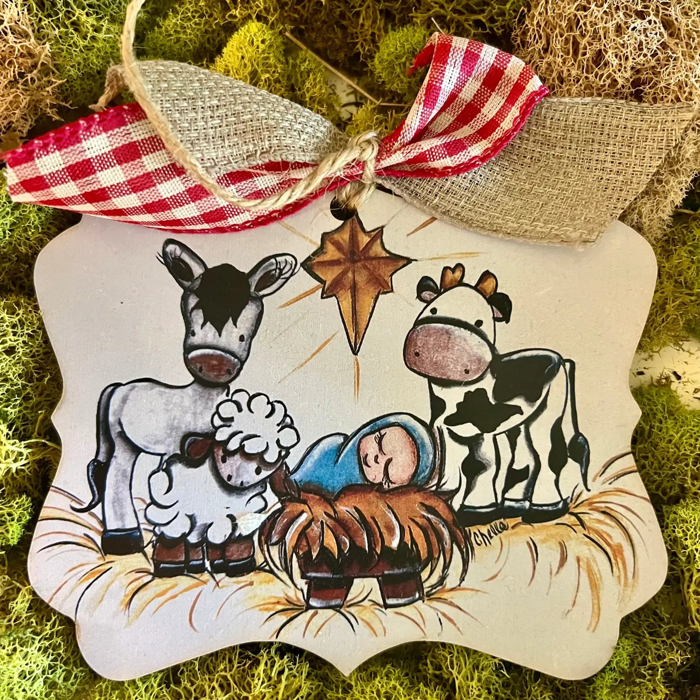 Christmas Ornament : Animated Nativity