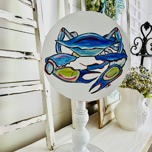 Seasonal & Everyday Toppers: Blue Crab Round