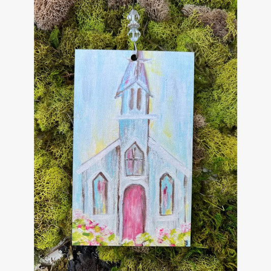 Easter Basket Tags & Wreath Attachments: Colorful Church