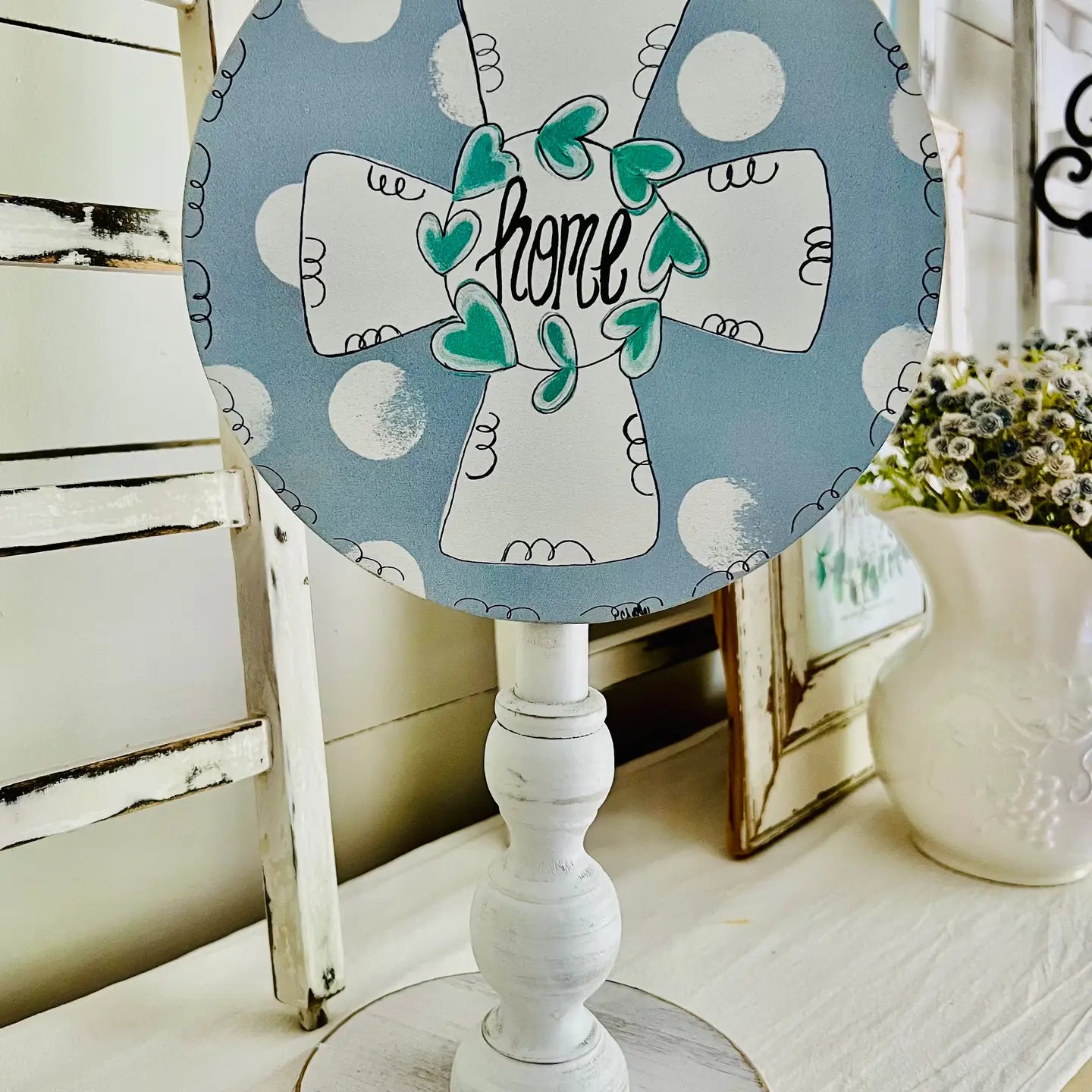 Seasonal & Everyday Toppers: "Home" Cross