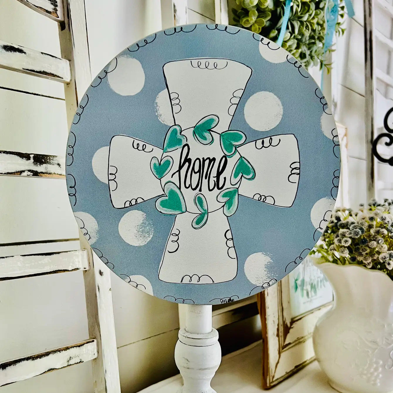 Seasonal & Everyday Toppers: "Home" Cross