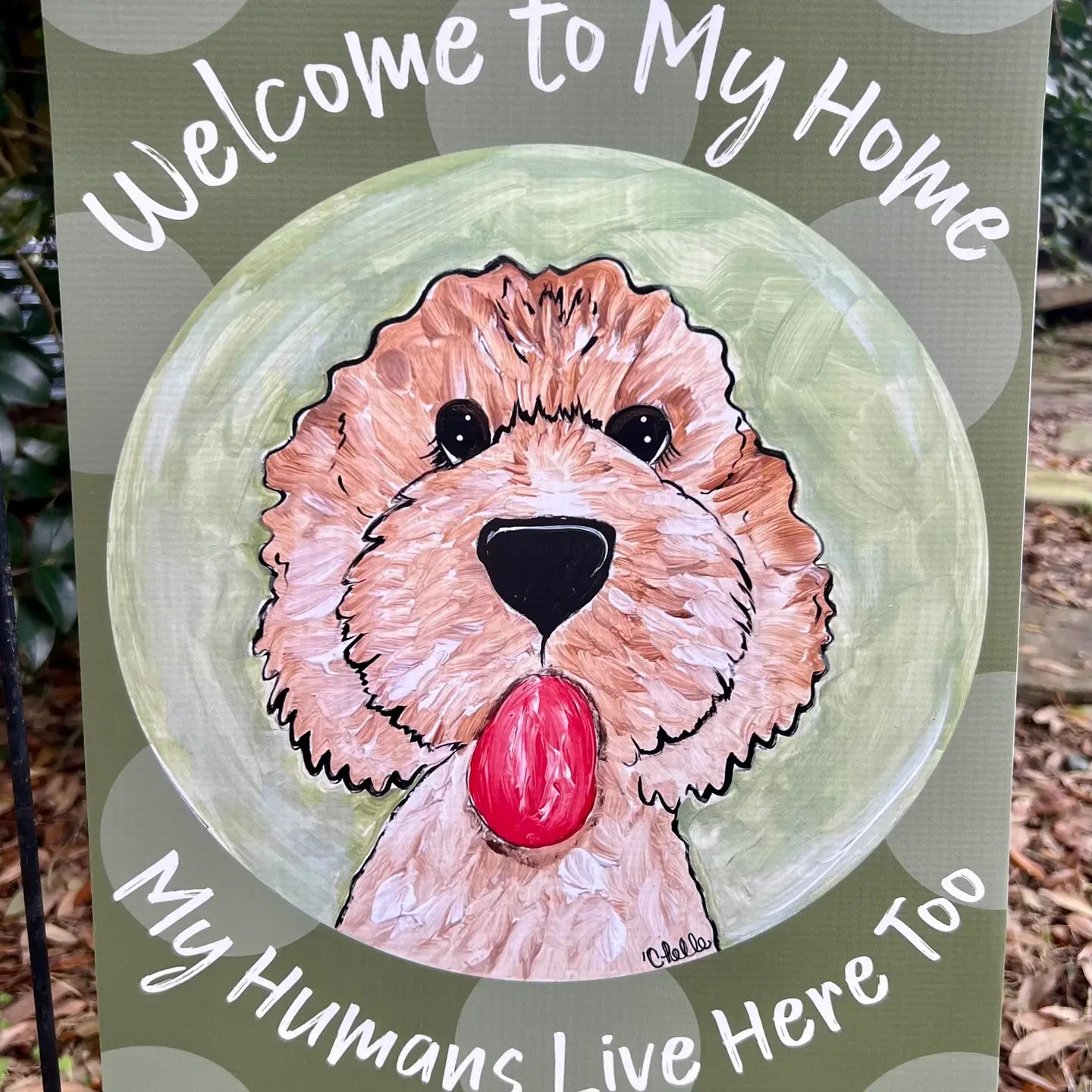 Garden Flag: Buddy Barks, Welcome to My Home