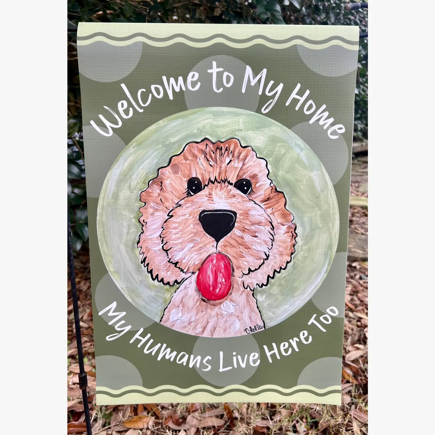 Garden Flag: Buddy Barks, Welcome to My Home
