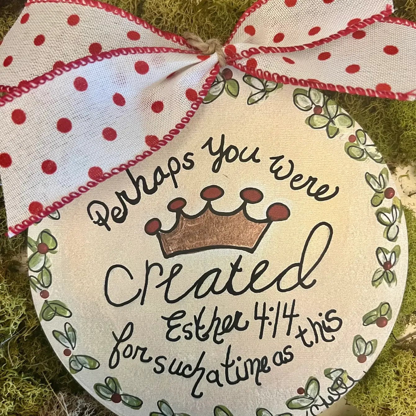Christmas Ornament: Esther 4:14
