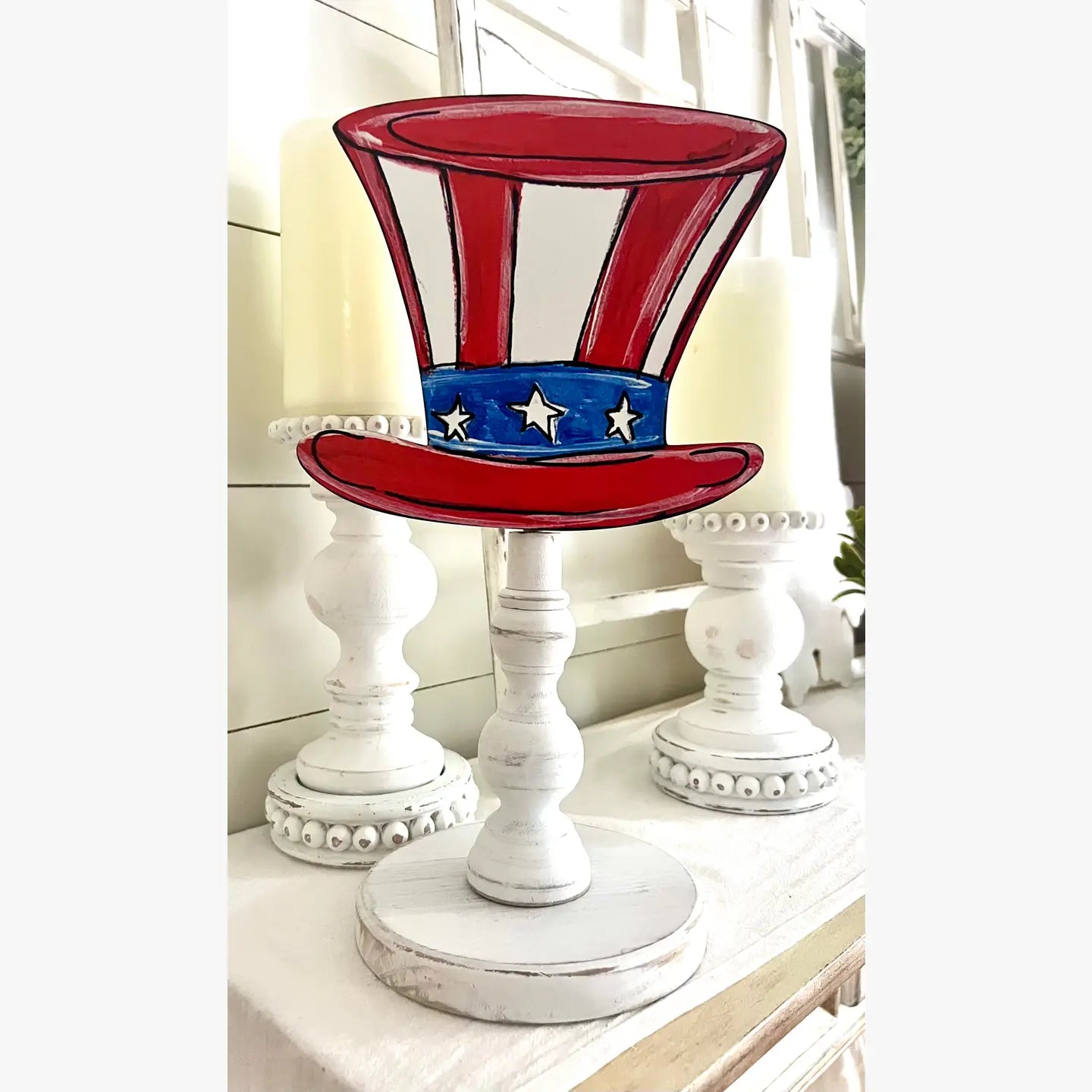 Seasonal & Everyday Toppers: Uncle Sam Patriotic Hat