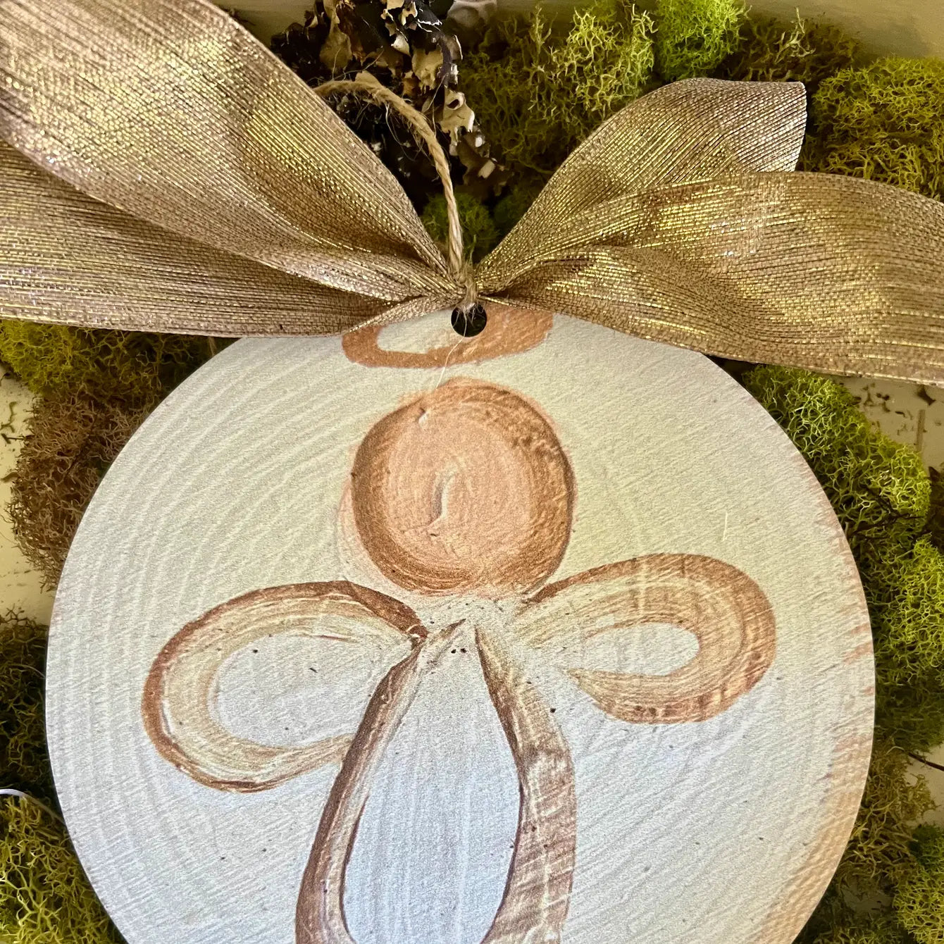 Christmas Ornament: Circle Angel