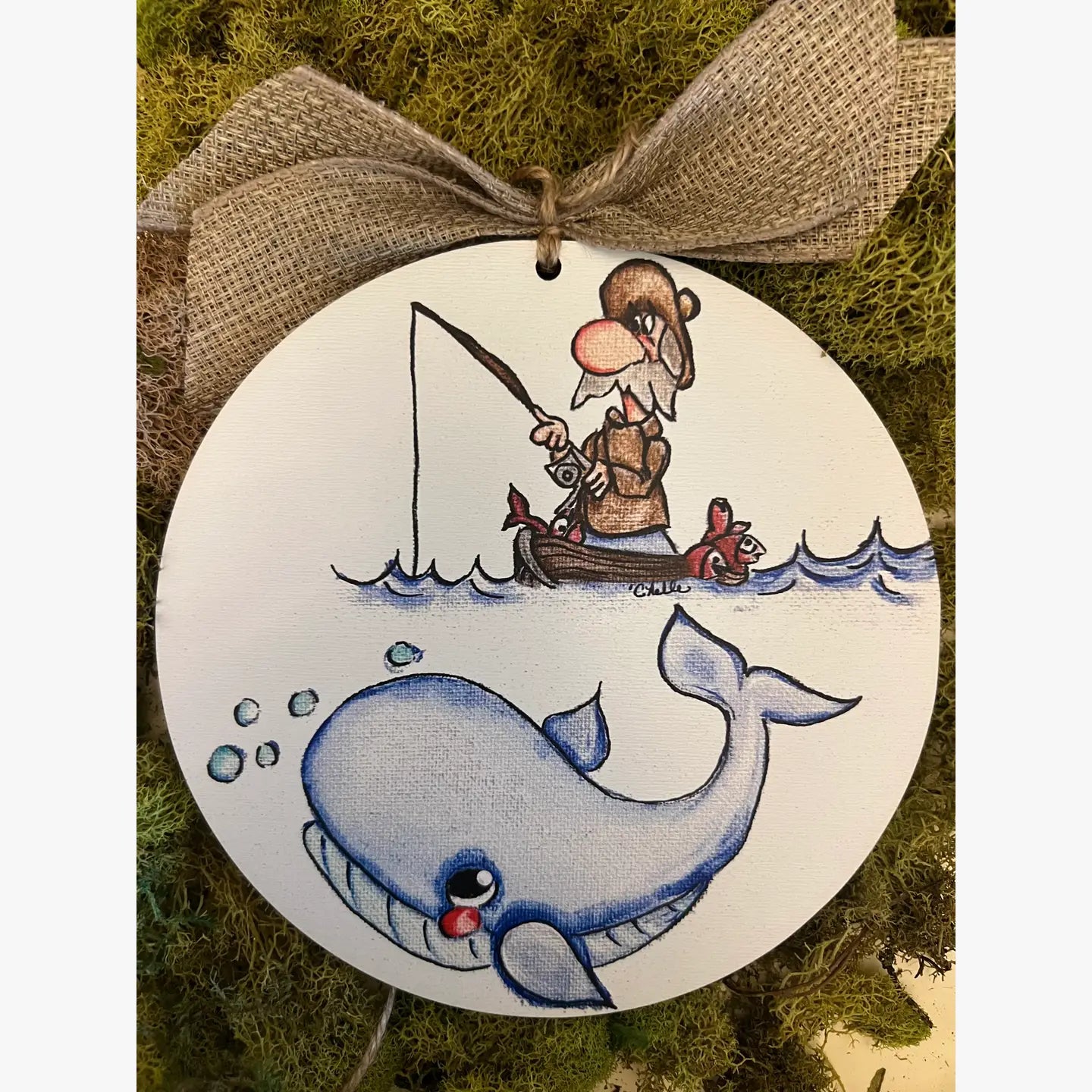 Christmas Ornament: Jack the Fisherman