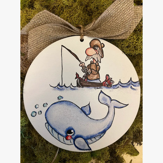 Christmas Ornament: Jack the Fisherman