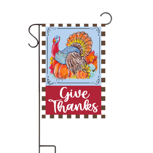 Thanksgiving Turkey: Custom Thanksgiving Flag