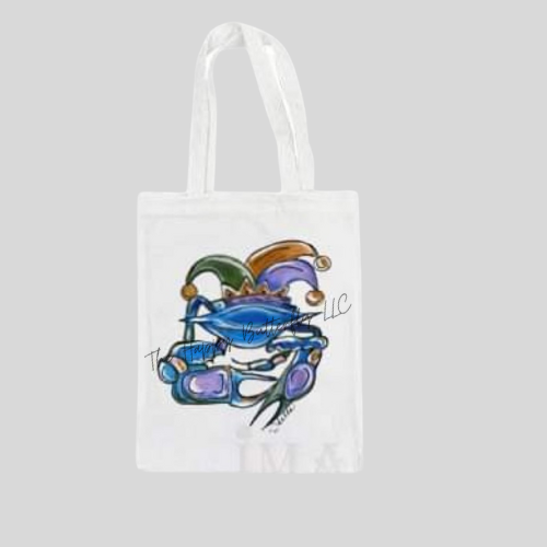 Krewe the Crab: Custom Tote- Small Size