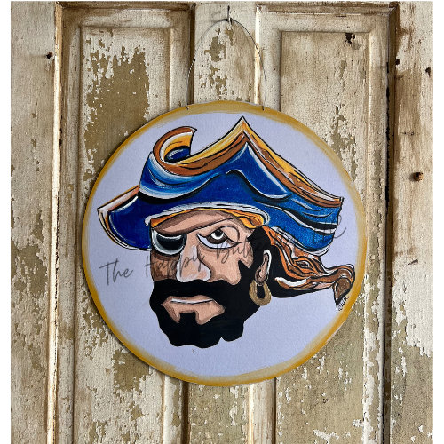 Fairhope Pirate: Custom Door Hanger