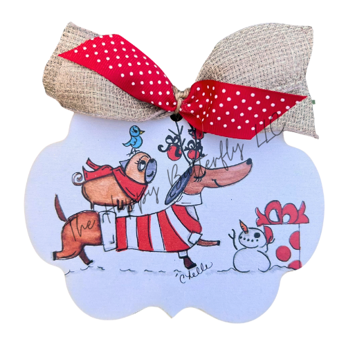 Holiday Pals: Custom Christmas Ornament