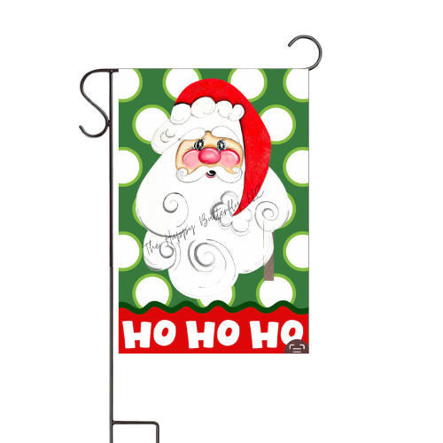 Santa: Custom Christmas Flag