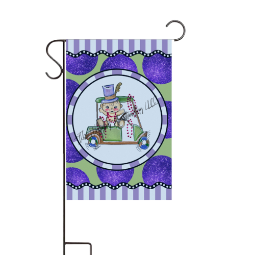 Mardi Gras Max: Custom Mardi Gras Flag