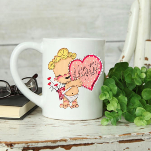 Cupid Kane: Custom Design Heart Mug