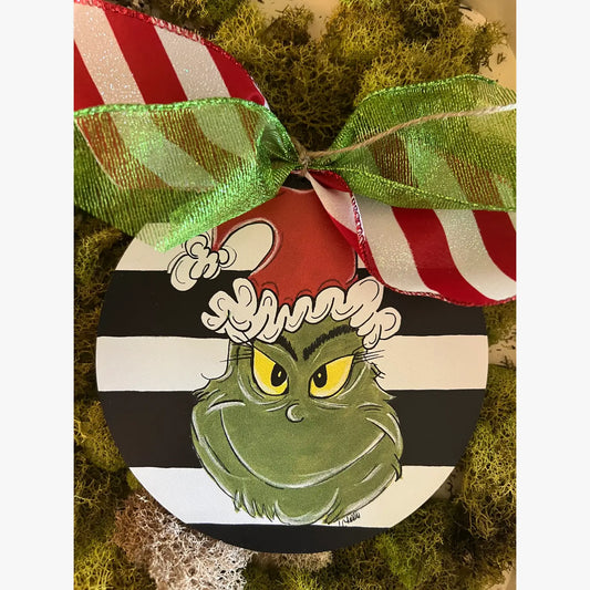 Christmas Ornament; Santa Grinch