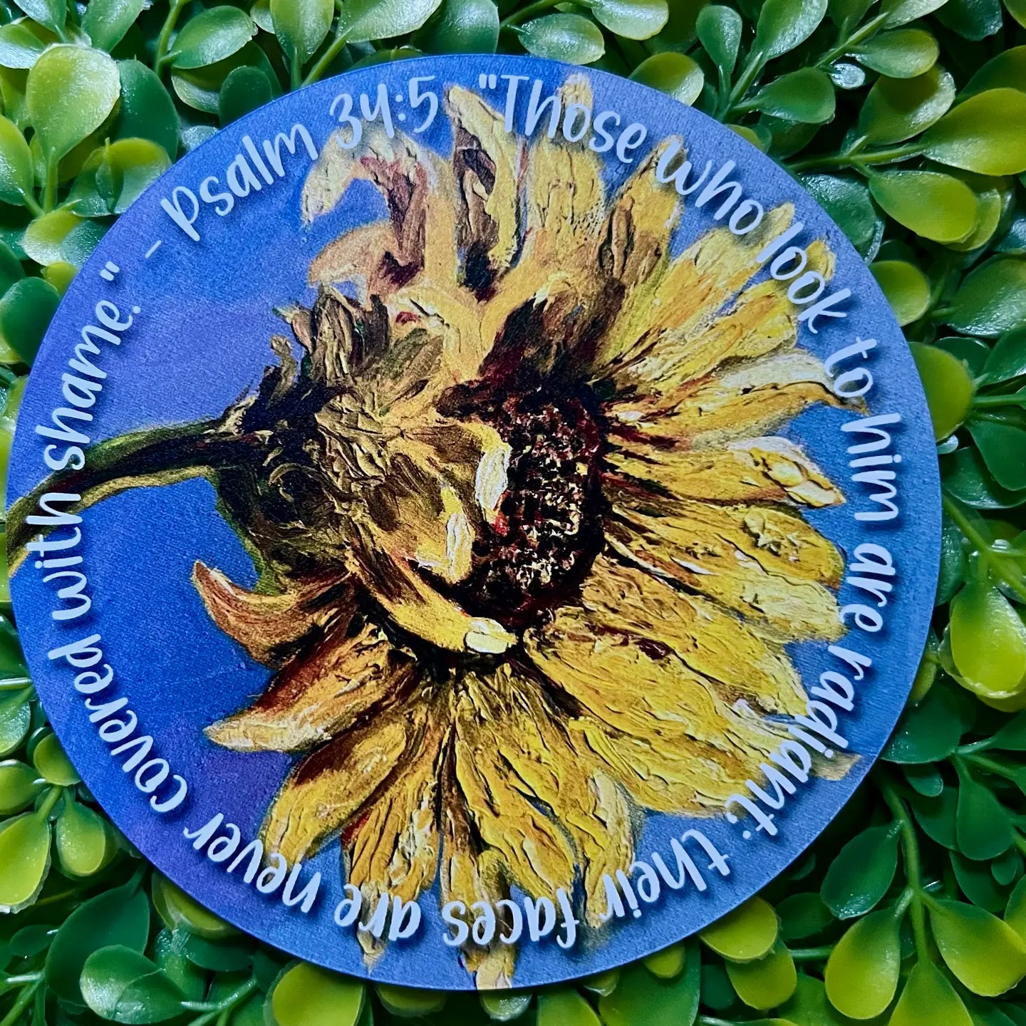 Vinyl Magnets: Sunflower
