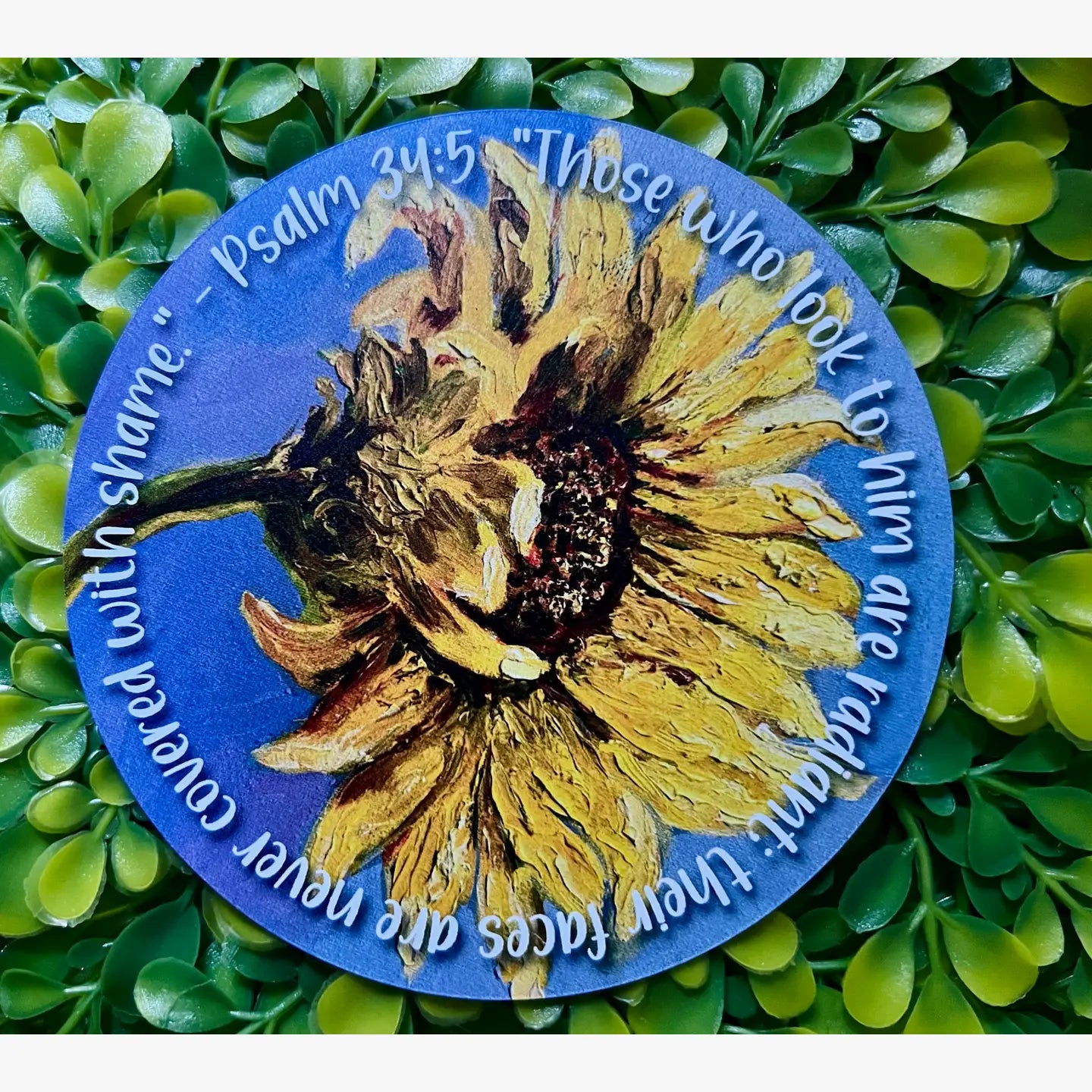 Vinyl Magnets: Sunflower