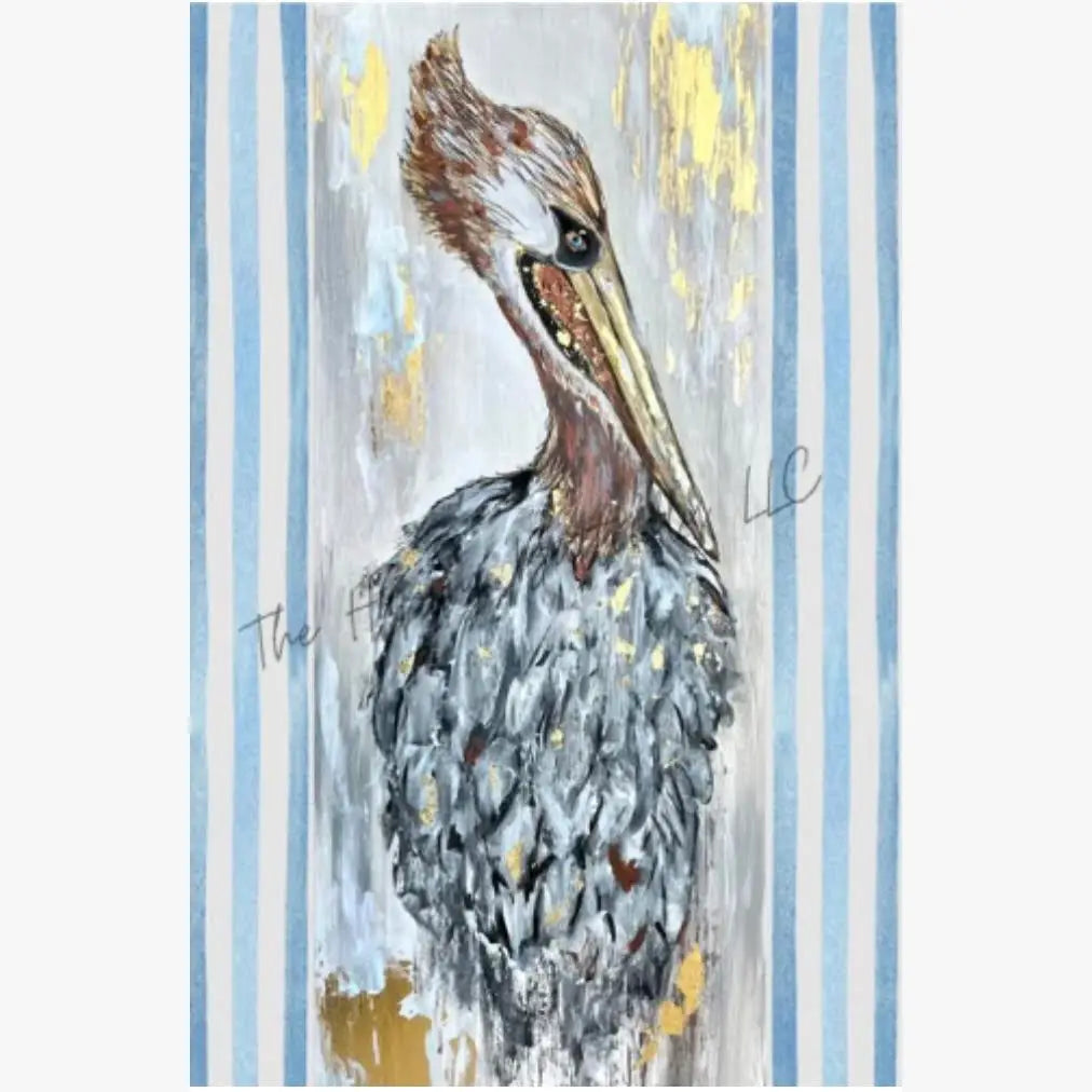 Garden Flag: Coastal Rita the Pelican