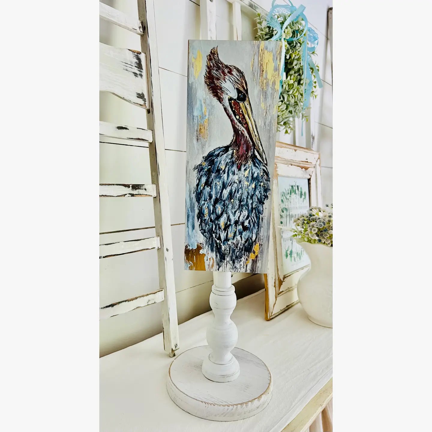 Seasonal & Everyday Toppers:  Rita the Pelican