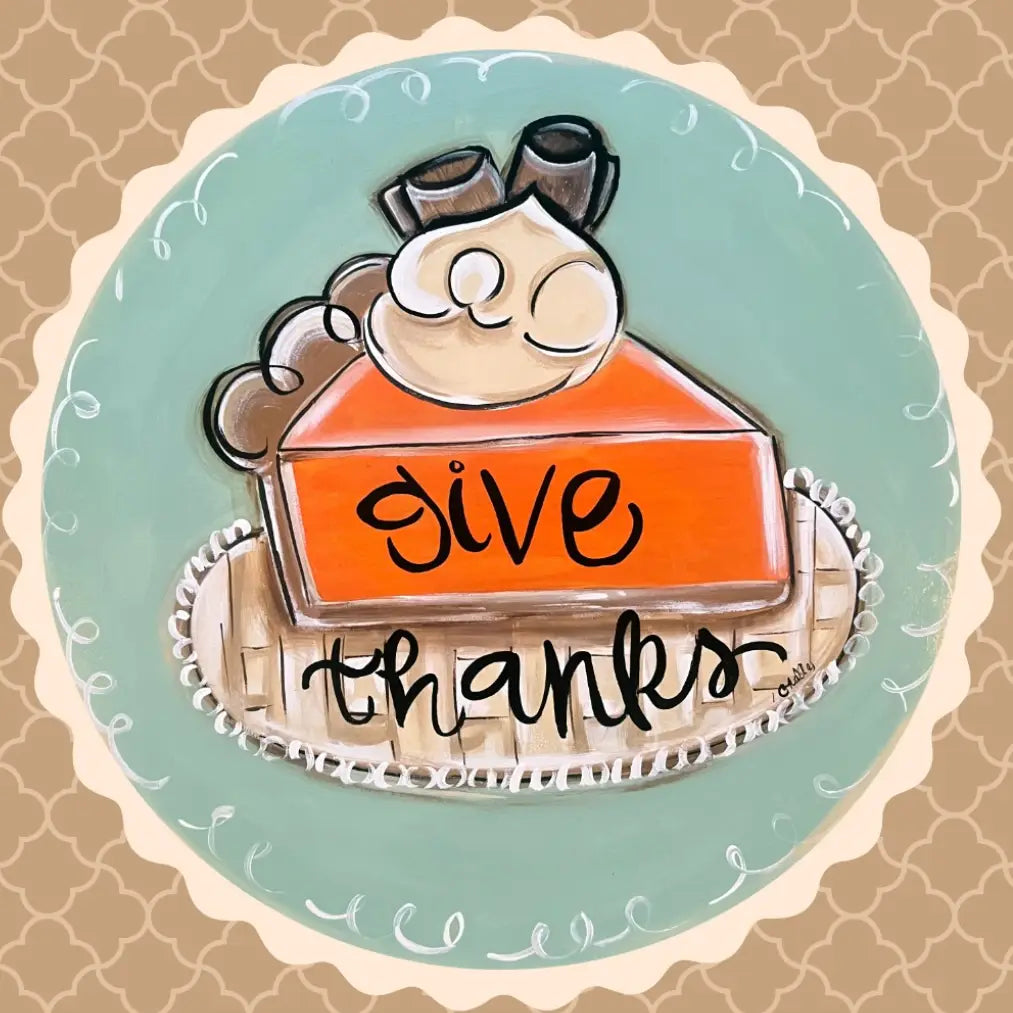 Garden Flag: Fall Thanksgiving Pumpkin Pie