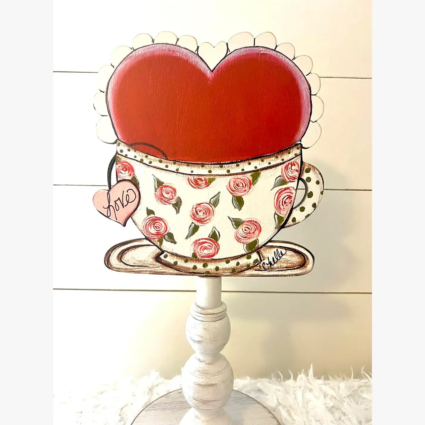 Seasonal & Everyday Toppers: Heart in a Teacup