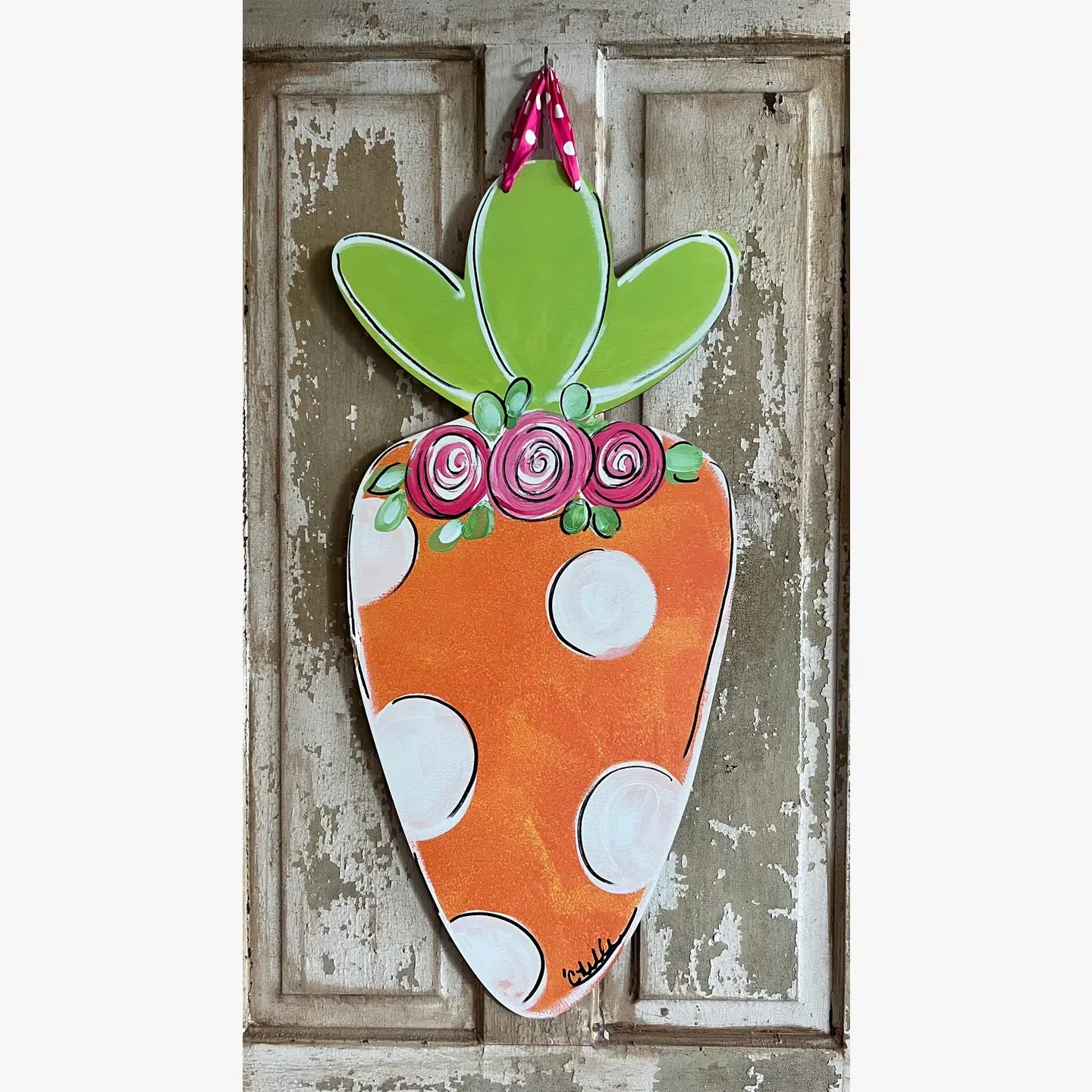 Door Hanger: Easter Carrot