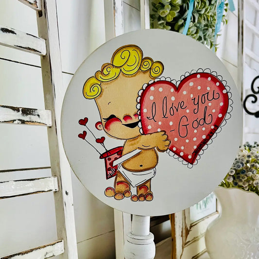 Seasonal & Everyday Toppers: Valentines, I Love God