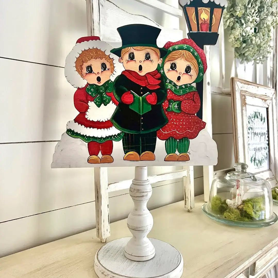 Seasonal & Everyday Toppers: Vintage Carolers