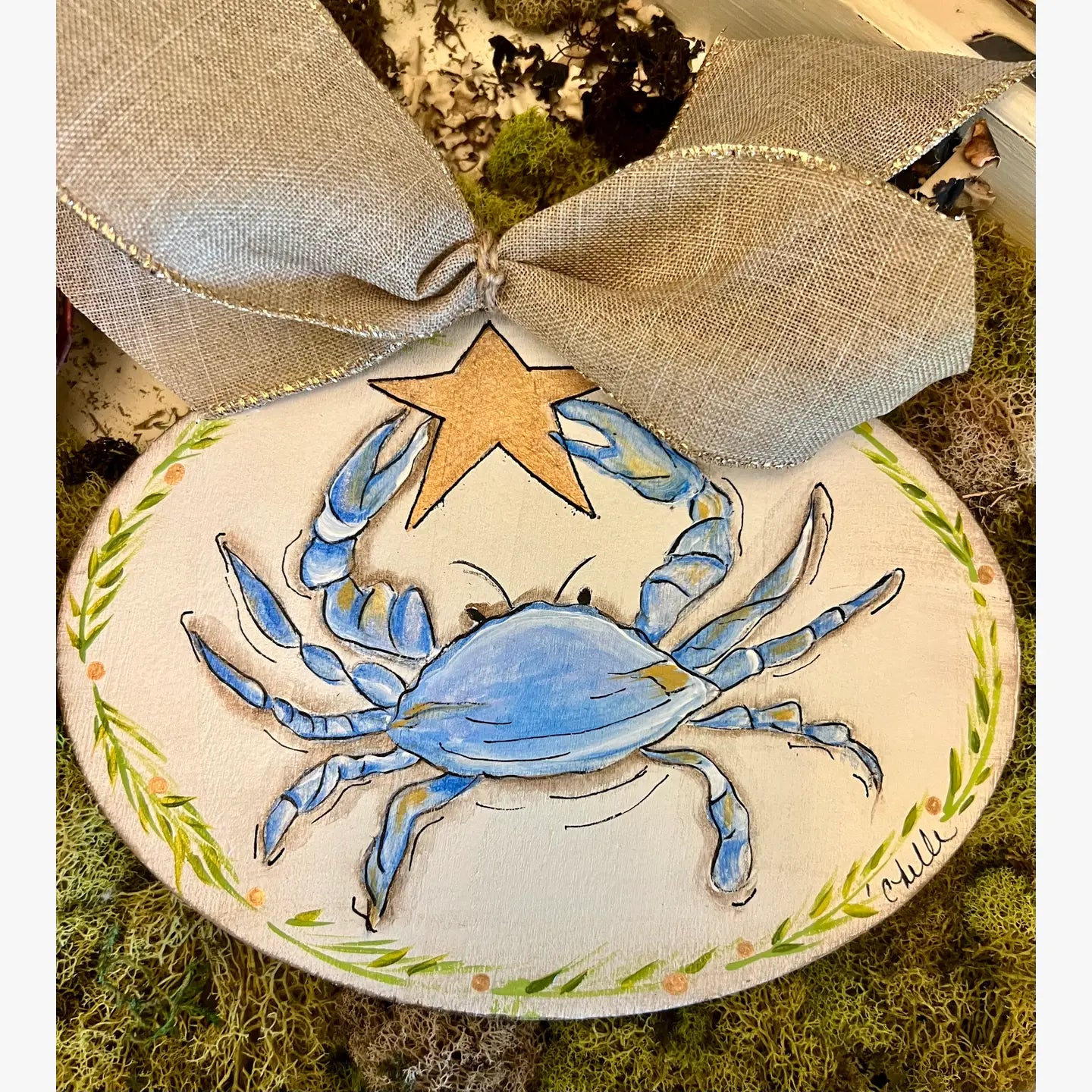 Christmas Ornament: Star Crab
