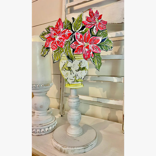 Seasonal & Everyday Toppers: Poinsettias & Deer