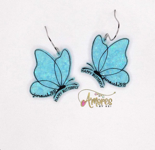 The Happy Butterfly Earrings