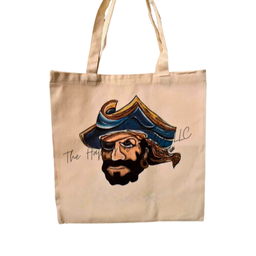 Fairhope Pirates: Custom Tote Bag- Small Size