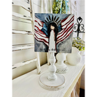 Ms. Dale, Our Patriotic Angel | Custom Interchangeable Topper
