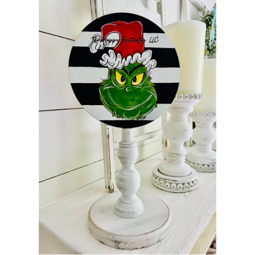 Grinch | Custom Interchangeable Topper