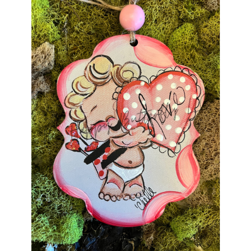 Sweetheart Sammy: Custom Valentine's Day Ornament/Tag