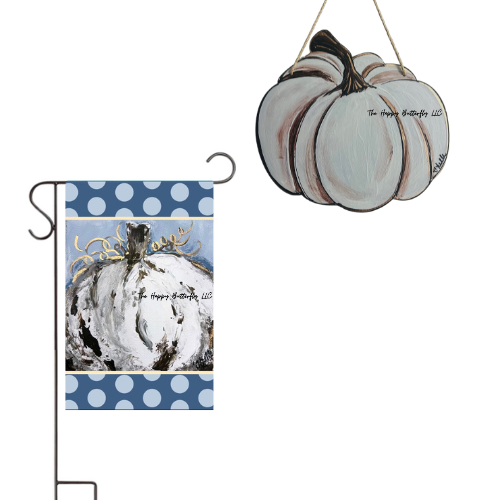 Pumpkin | Custom Garden Flags