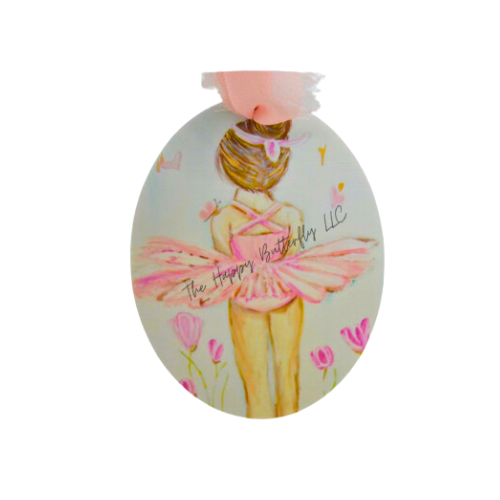 Sweet Ballerina Custom Christmas Ornament