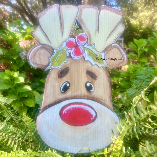 Reindeer | Custom Garden Stake