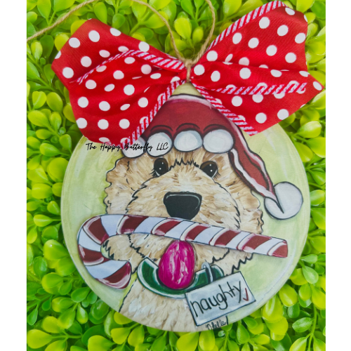 Buddy Barks Dog Christmas Ornament