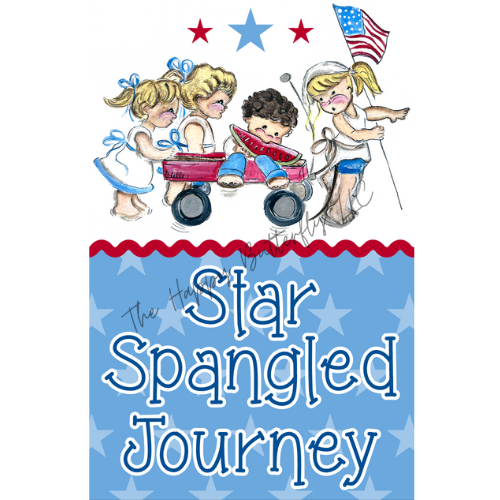 Star Spangled Journey: Custom Flag