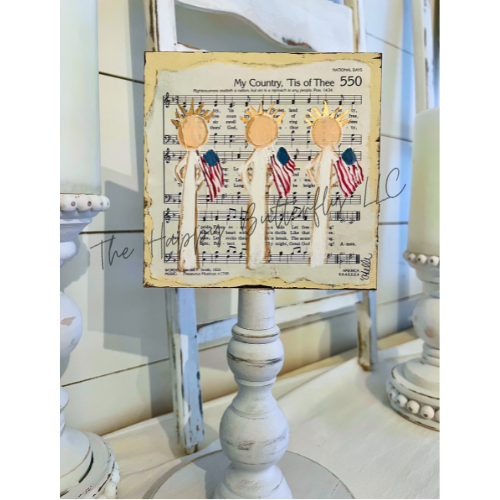 Patriotic Angels: Custom Topper