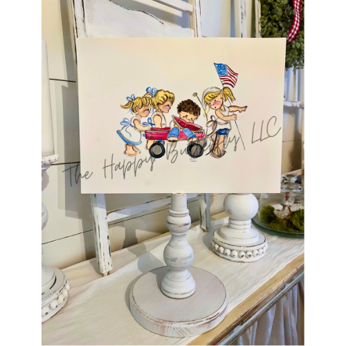 Star Spangled Journey: Custom Topper