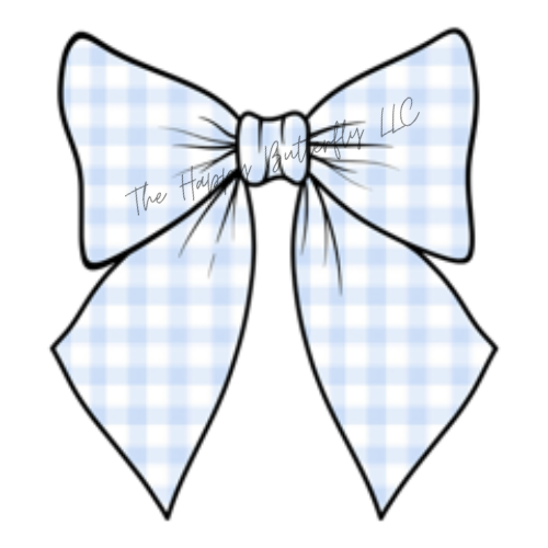 Blue Bow: Custom Interchangeable Door Hanger