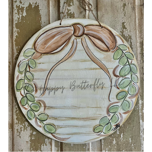 Timeless Charm: Custom Door Hanger