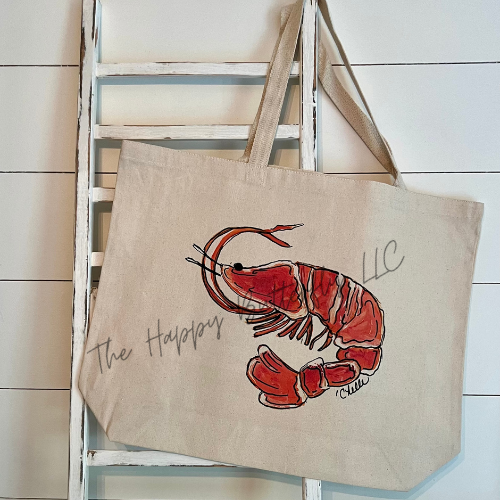 Shrimp: Custom Tote Bag