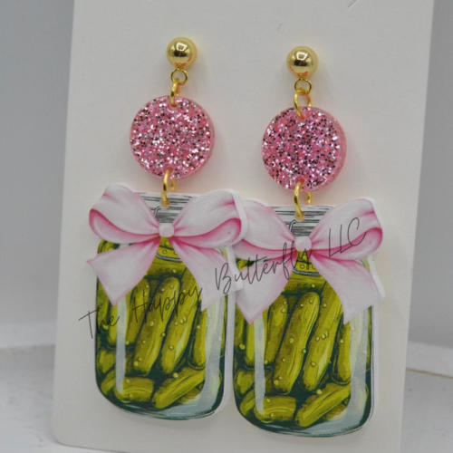 Pickle Earrings: Custom Earrings